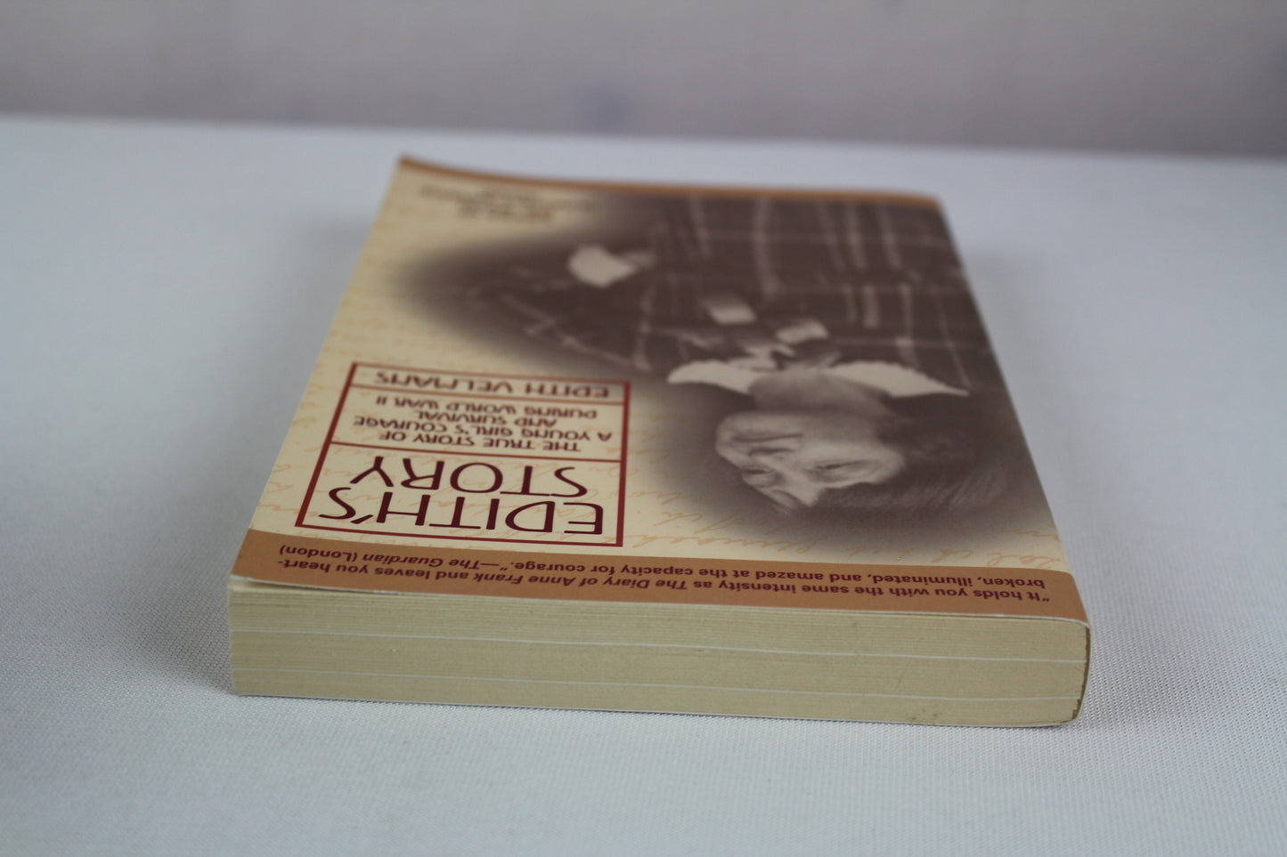 Edith's Story: The True Story of How One Young Girl Survived World War II by Edith Velmans, Hester Velmans