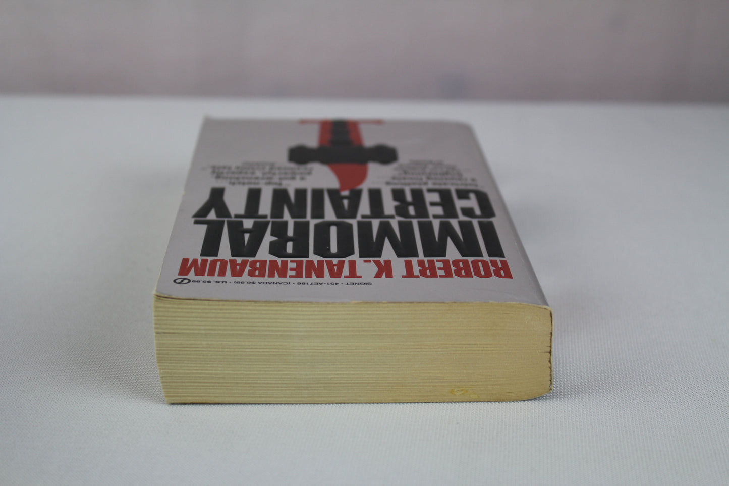 Immoral Certainty by Robert K. Tanenbaum