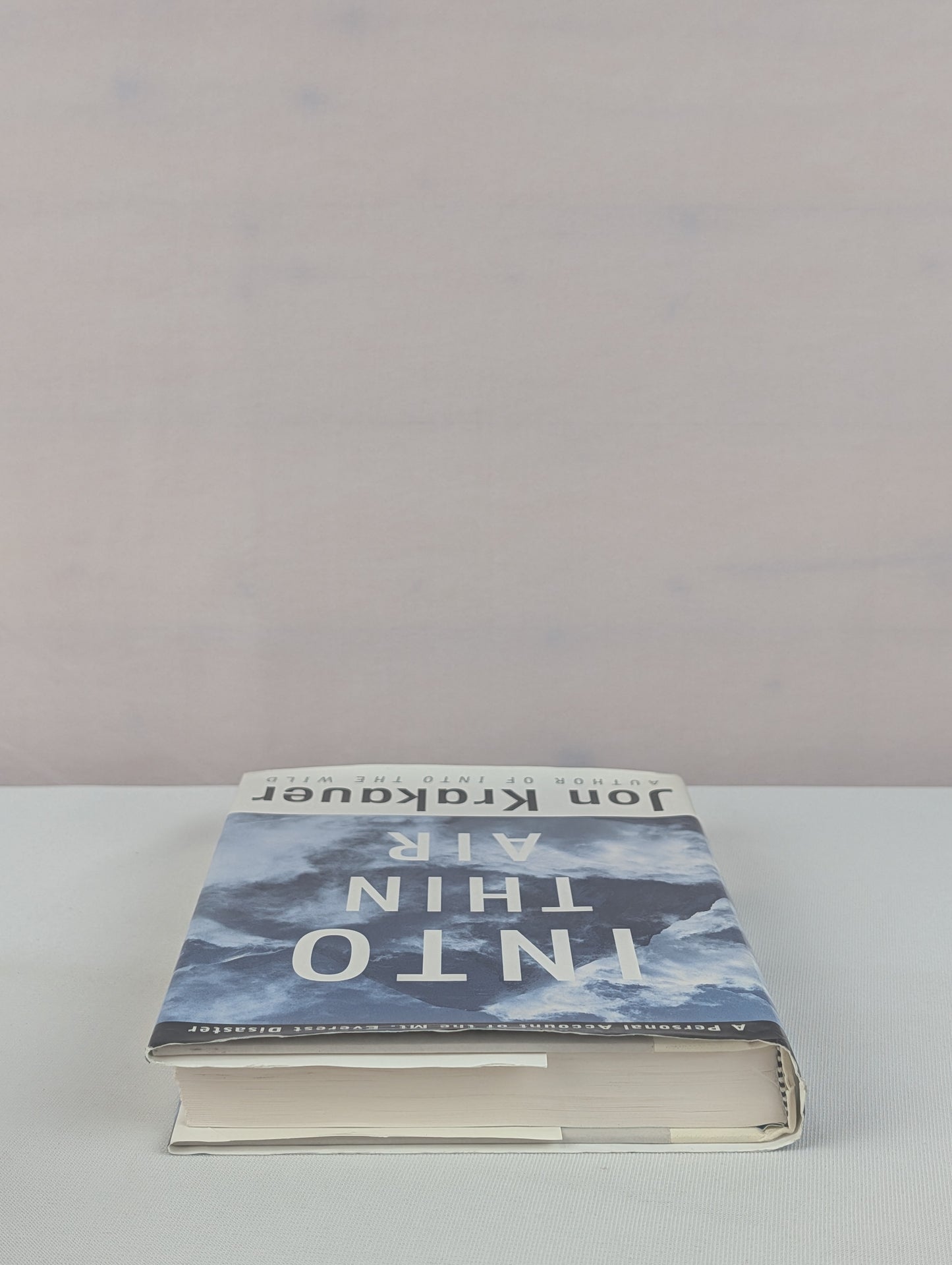 Into Thin Air: A Personal Account of the Mount Everest Disaster by Jon Krakauer