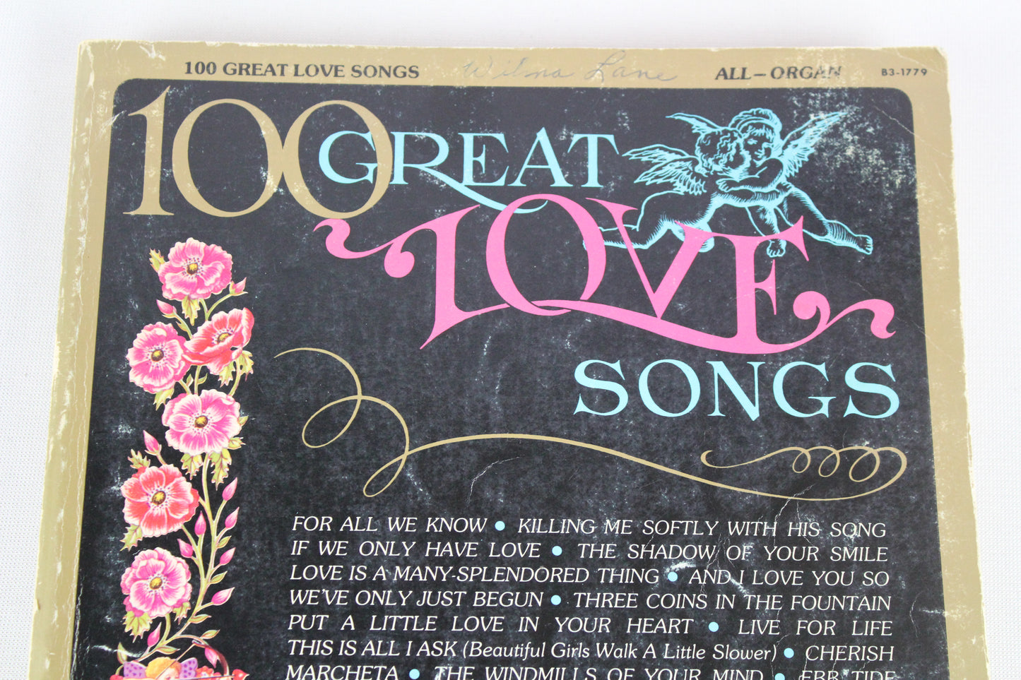100 Great Love Songs Songbook, All Organ