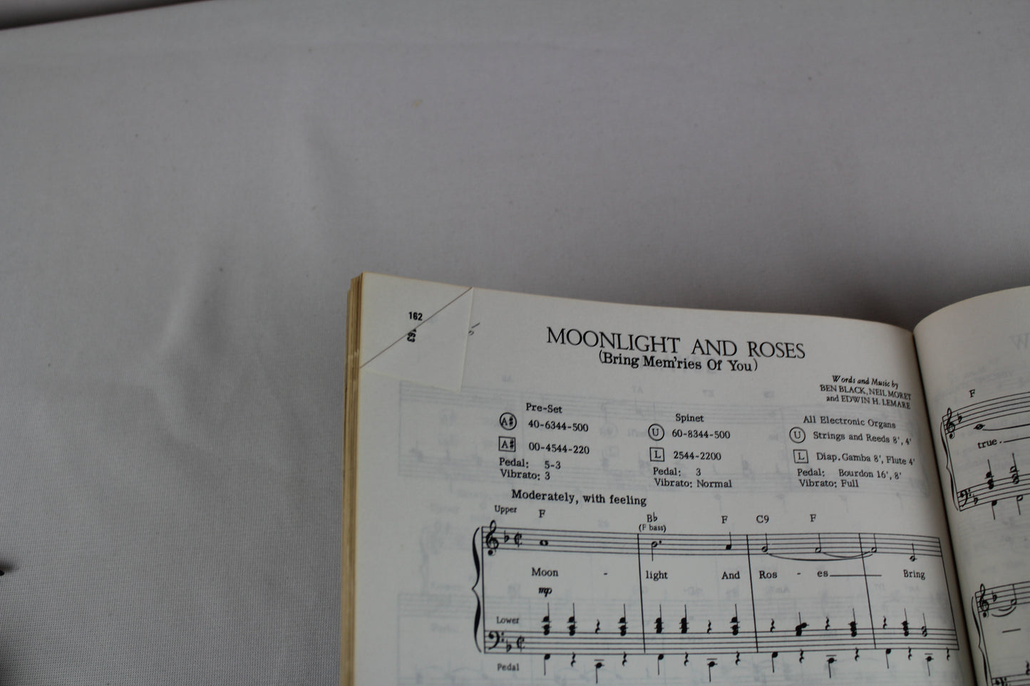 100 Great Love Songs Songbook, All Organ