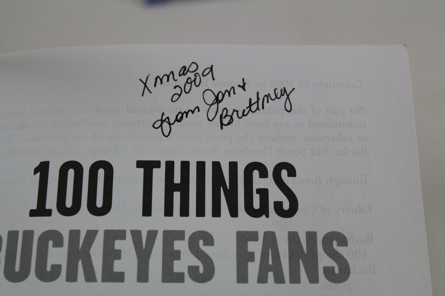 100 Things Buckeyes Fans Should Know & Do Before They Die (100 Things...Fans Should Know) by Archie Griffin, Andrew Buchanan