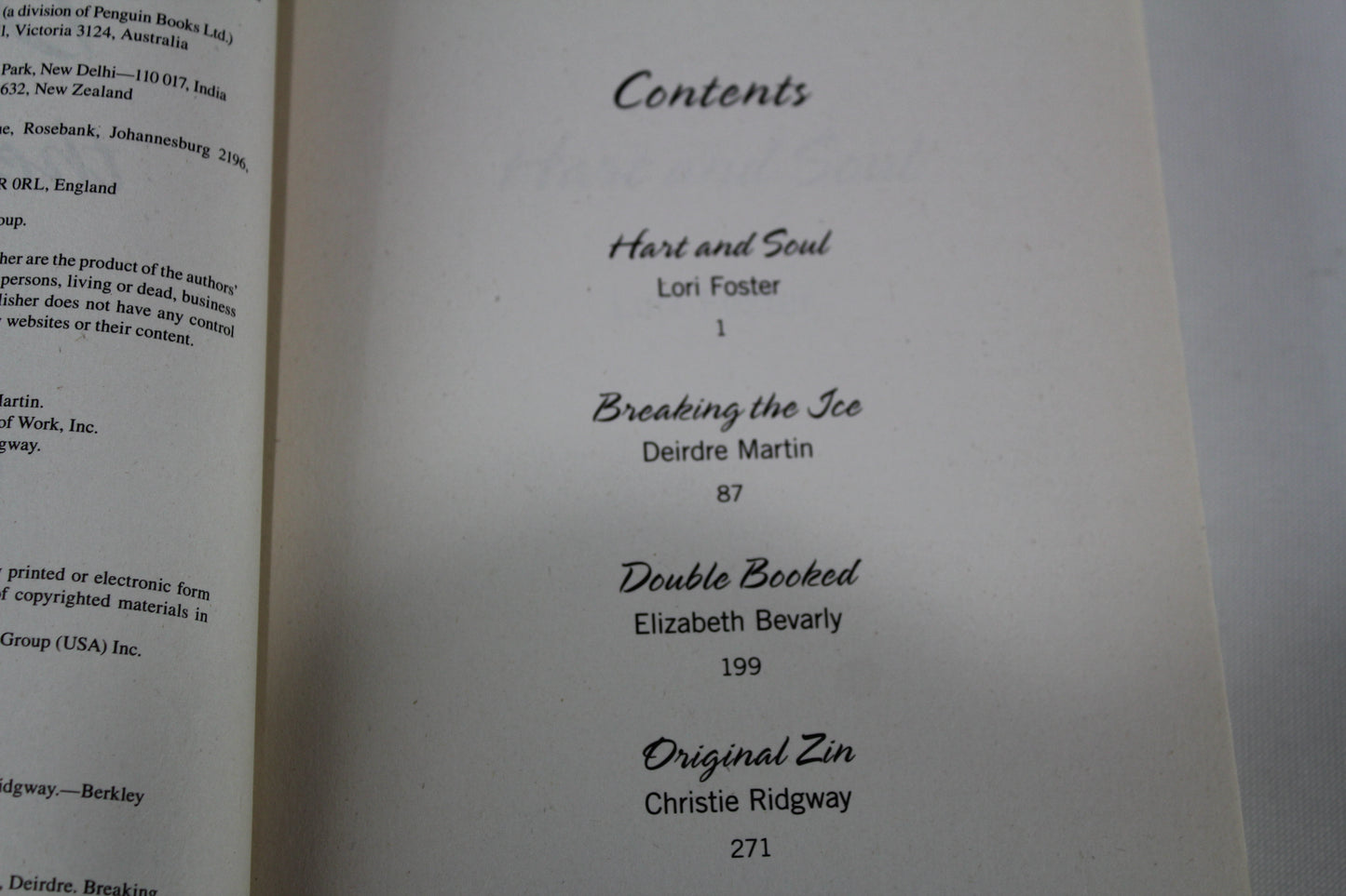 Double the Heat by Lori Foster, Deirdre Martin, Elizabeth Bevarly, Christie Ridgway
