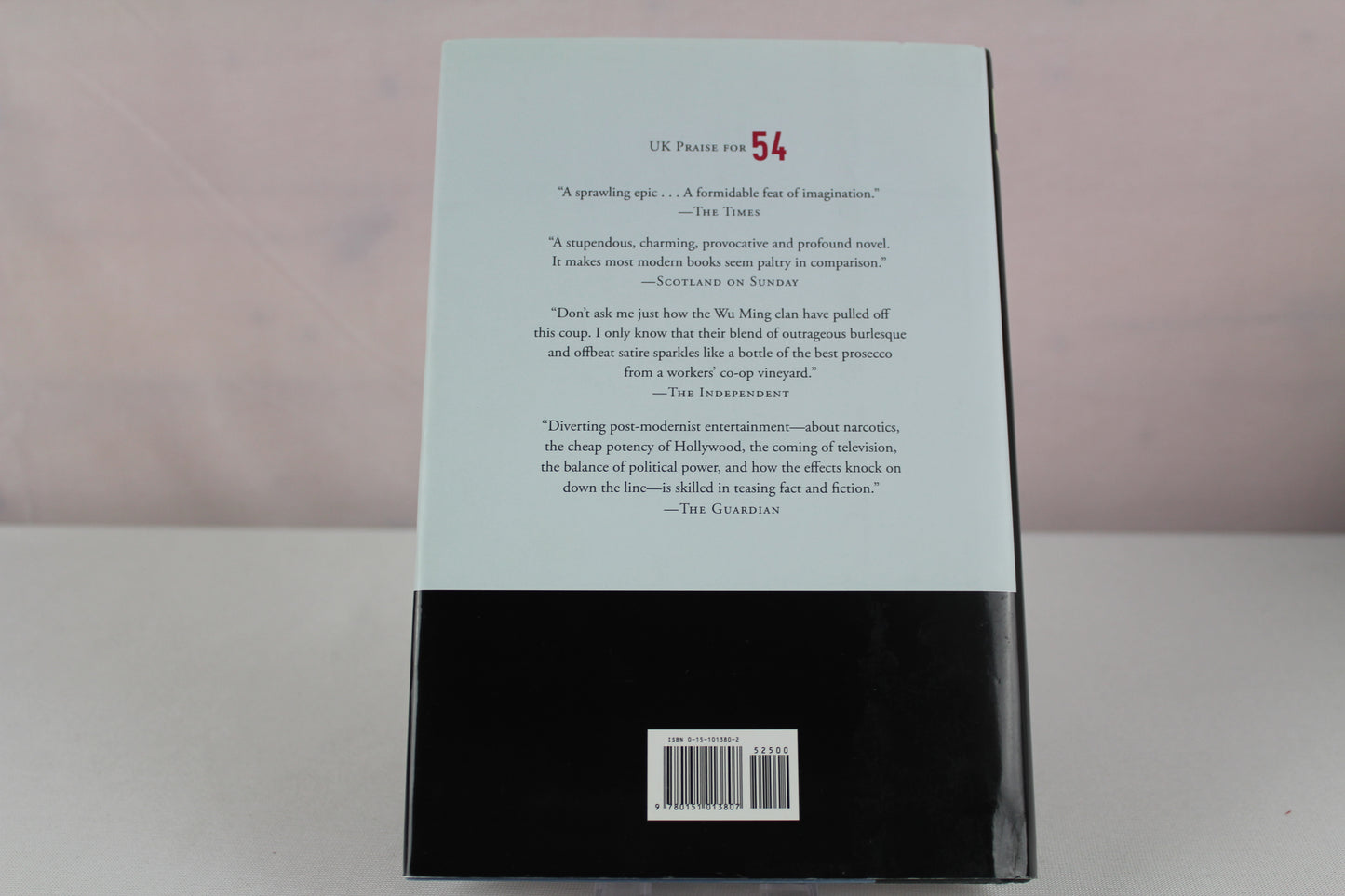 54 by Wu Ming, Ming Wu, Shaun Whiteside