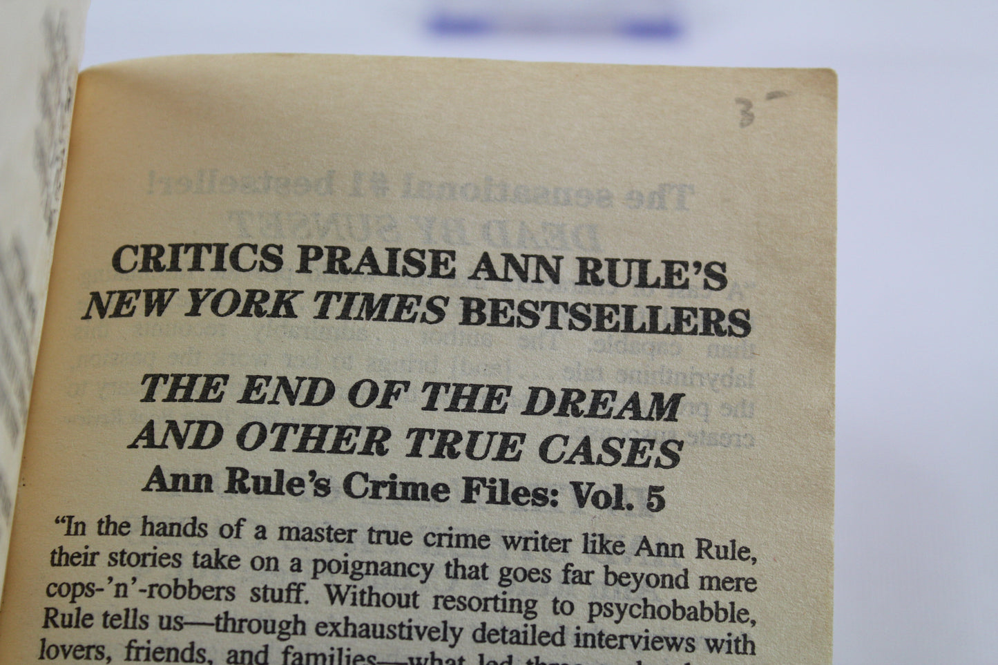 A Rage To Kill and Other True Cases: Anne Rule's Crime Files, Vol. 6 by Ann Rule