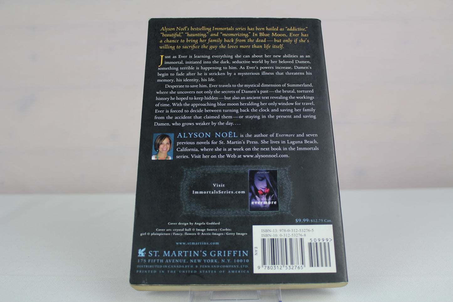 Blue Moon (The Immortals, Book 2) by Alyson Noël