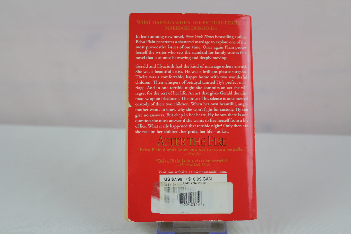 After the Fire: A Novel by Belva Plain