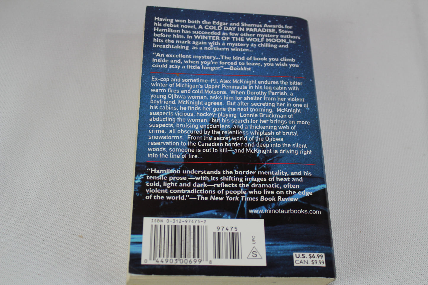 Winter of the Wolf Moon: An Alex McKnight Mystery by Steve Hamilton