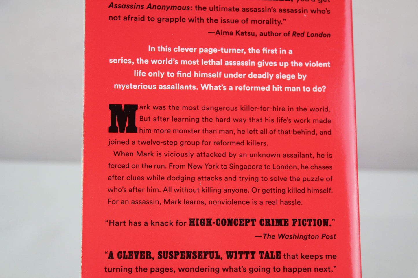 Assassins Anonymous by Rob Hart