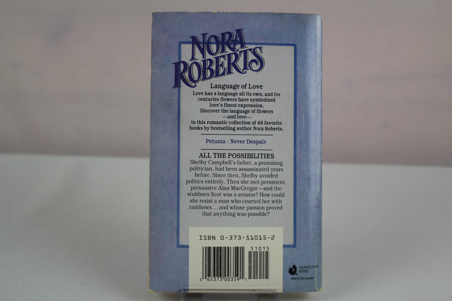 All the Possibilities (Silhouette Language of Love #15) by Nora Roberts