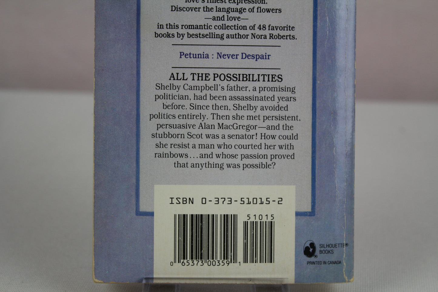 All the Possibilities (Silhouette Language of Love #15) by Nora Roberts