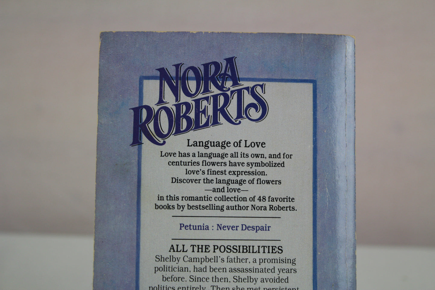 All the Possibilities (Silhouette Language of Love #15) by Nora Roberts