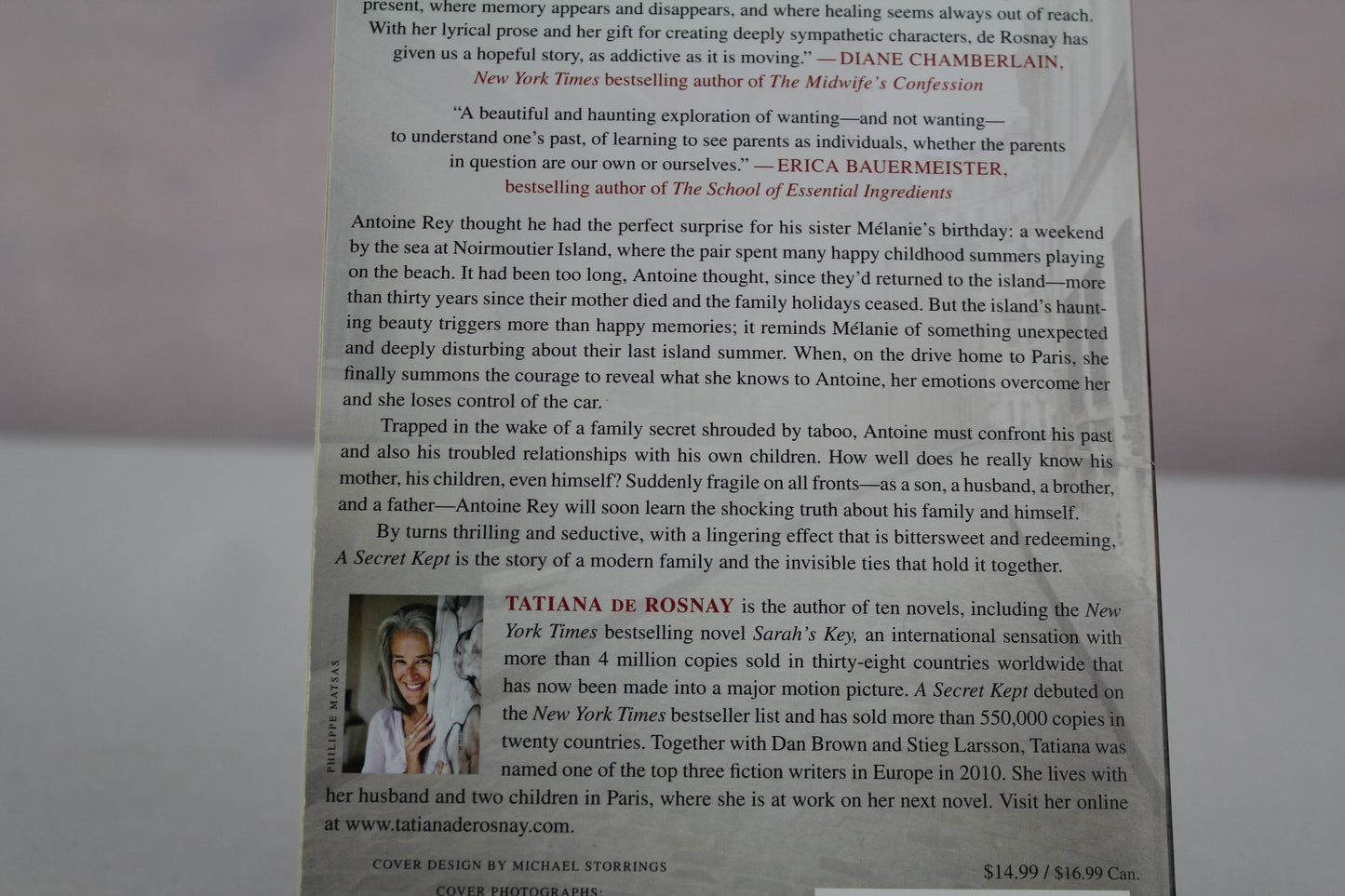 A Secret Kept: A Novel by Tatiana de Rosnay