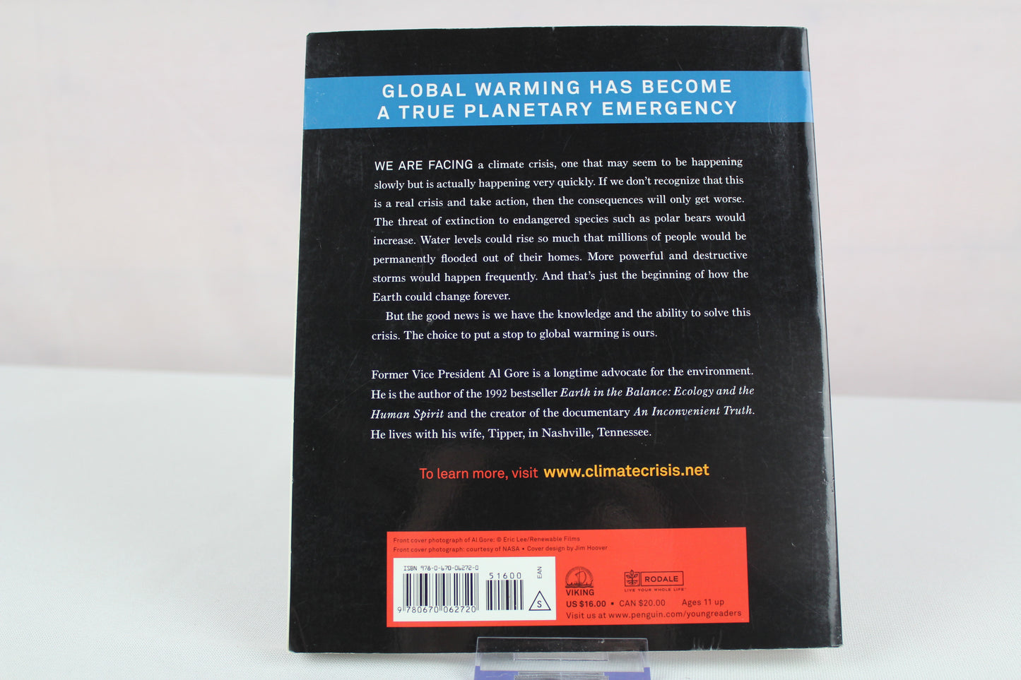 An Inconvenient Truth: The Crisis of Global Warming by Al Gore