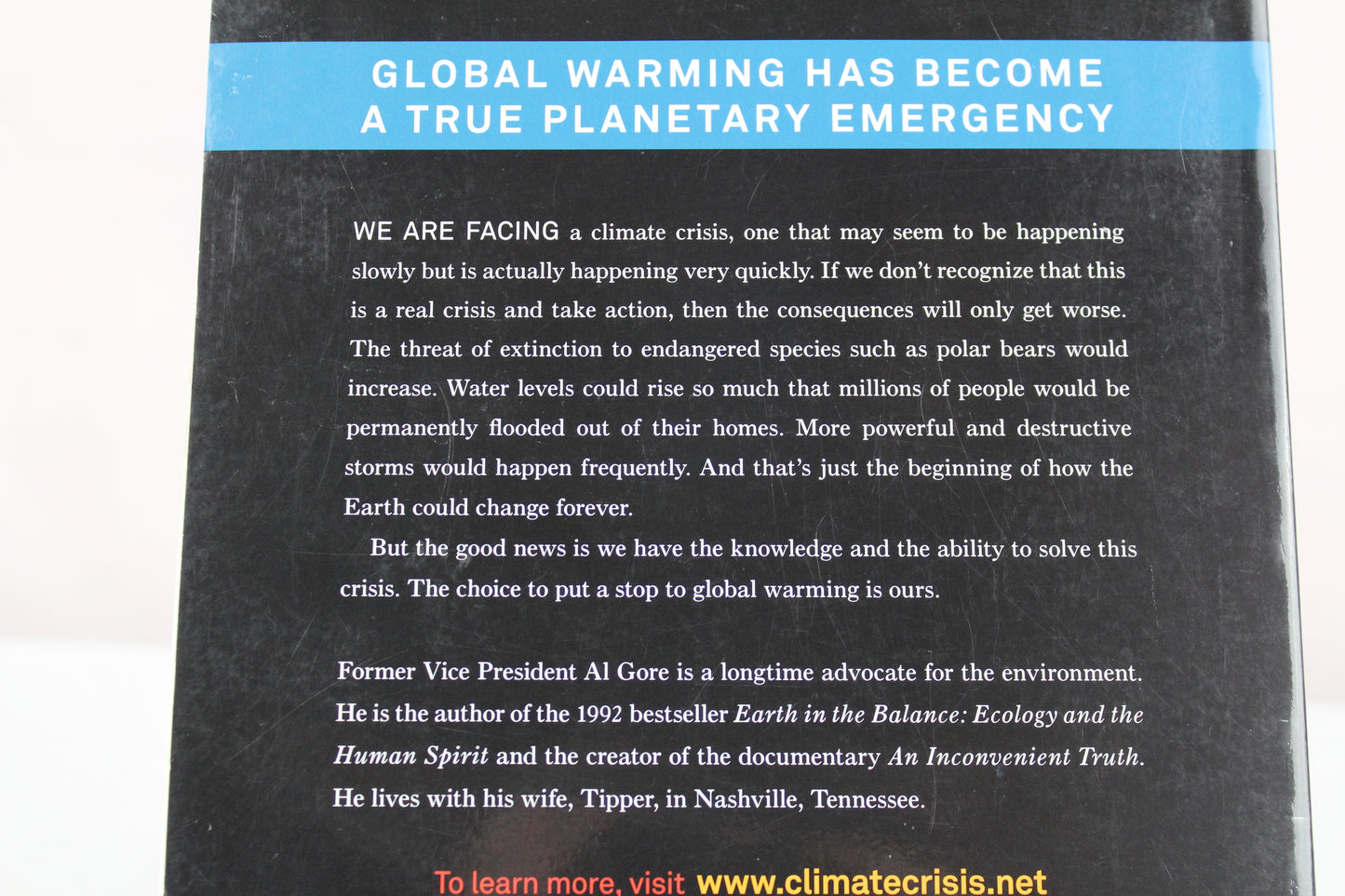 An Inconvenient Truth: The Crisis of Global Warming by Al Gore