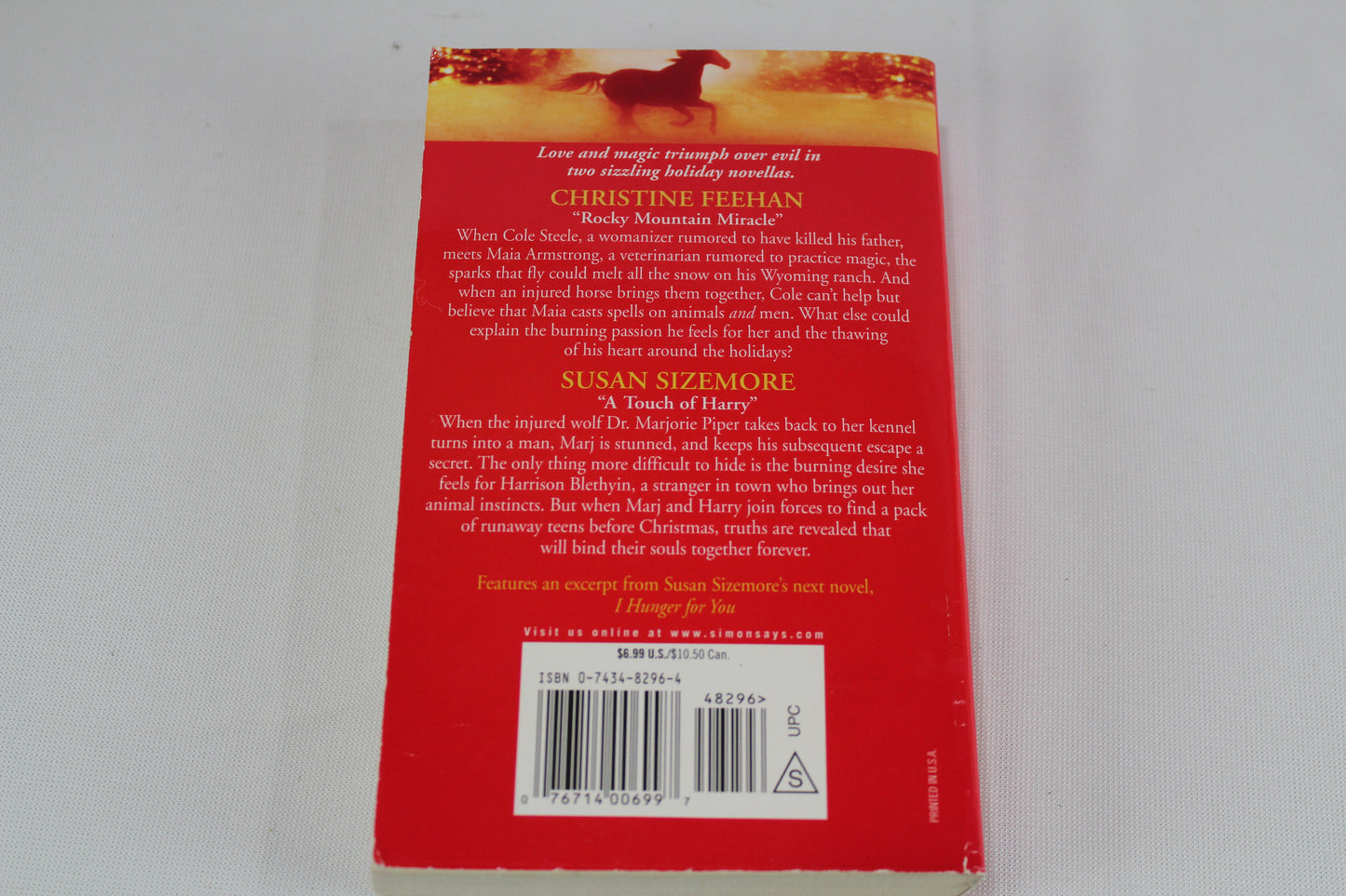 The Shadows of Christmas Past by Christine Feehan, Susan Sizemore