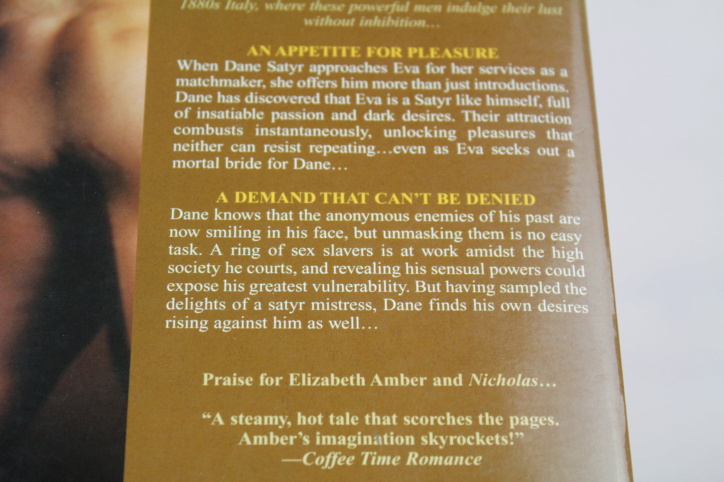 Dane: Lords of Satyr by Elizabeth Amber
