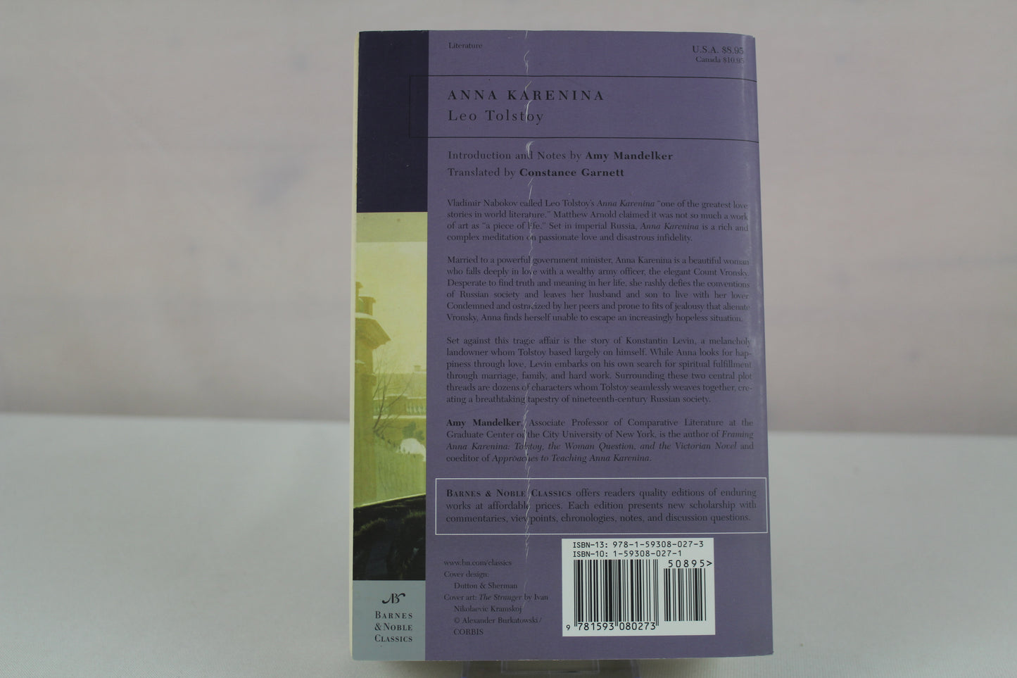 Anna Karenina (Barnes & Noble Classics) by Leo Tolstoy, George Stade, Constance Garnett, Amy Mandelker