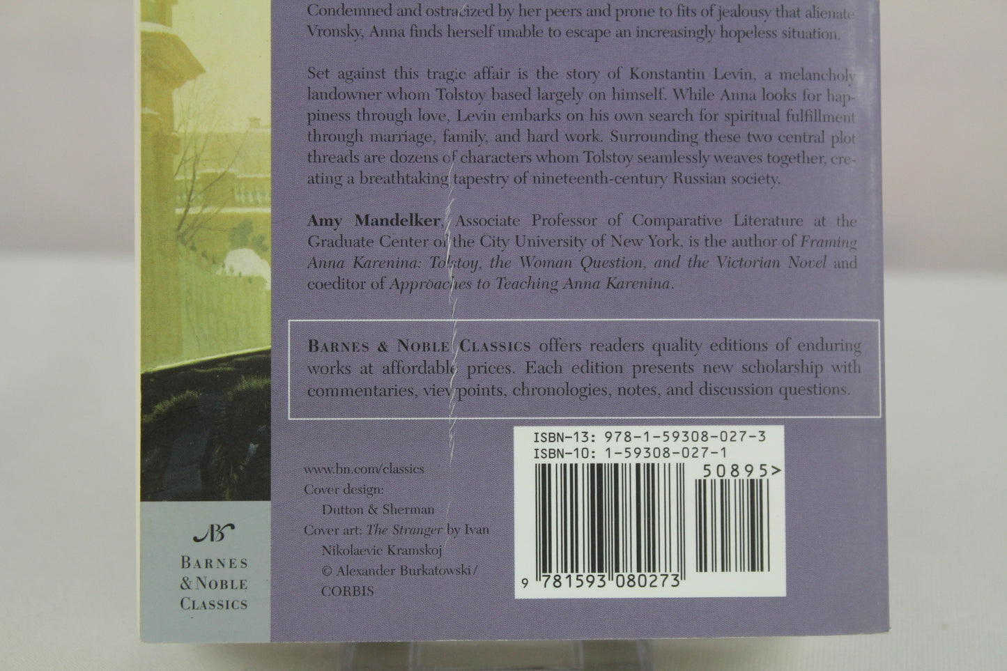 Anna Karenina (Barnes & Noble Classics) by Leo Tolstoy, George Stade, Constance Garnett, Amy Mandelker