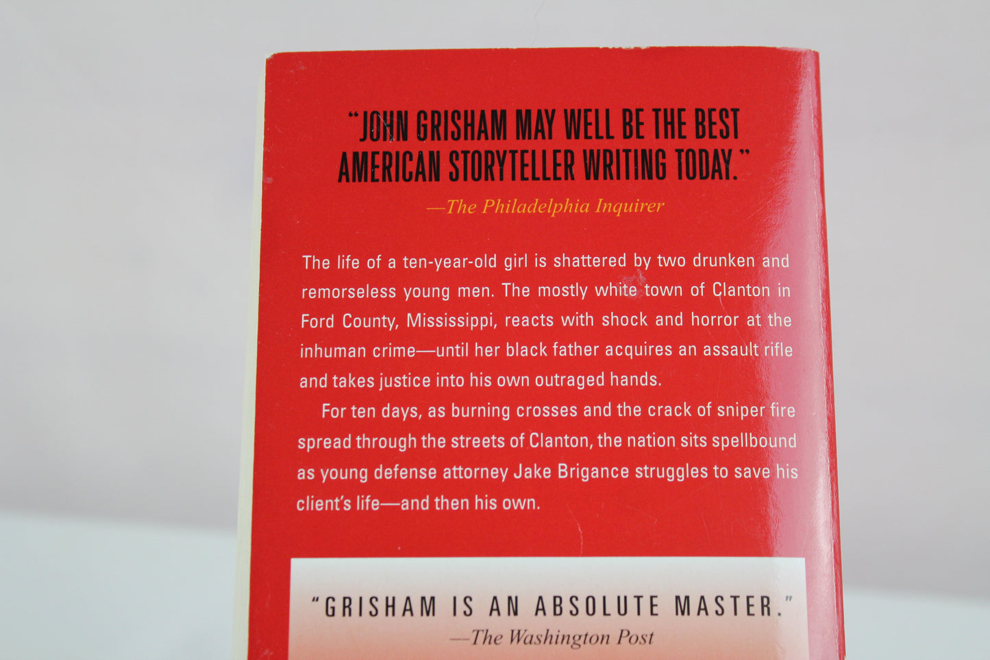 A Time to Kill: A Jake Brigance Novel by John Grisham
