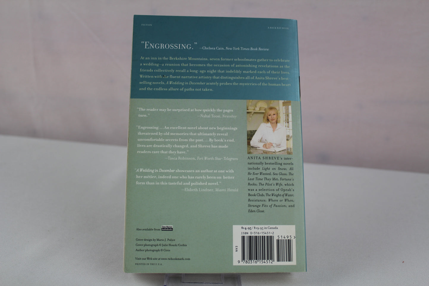 A Wedding in December by Anita Shreve