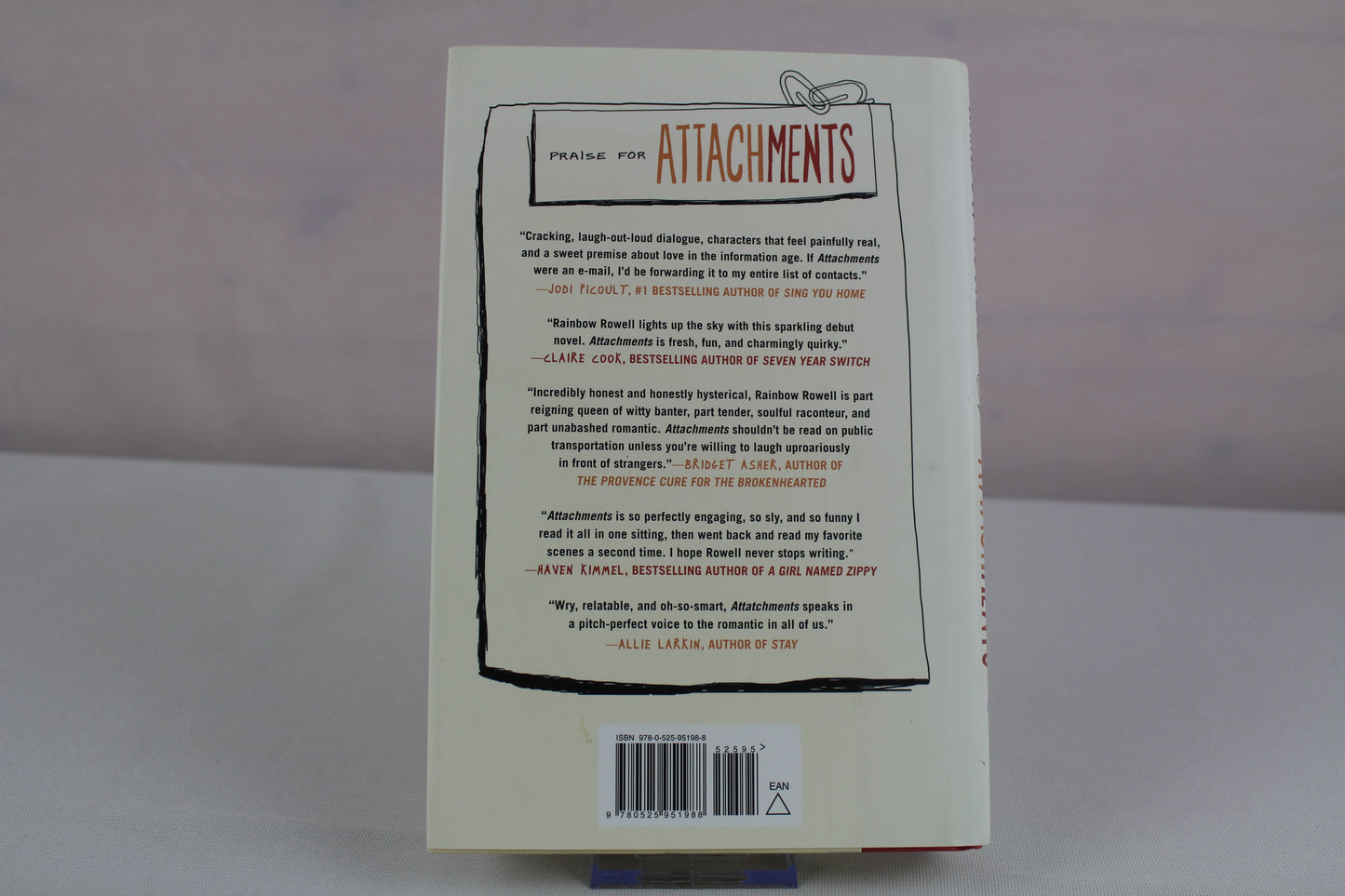 Attachments by Rainbow Rowell
