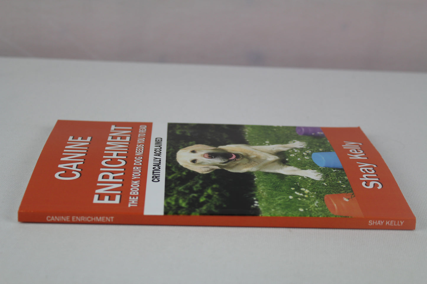 CANINE ENRICHMENT: THE BOOK YOUR DOG NEEDS YOU TO READ by Shay Kelly