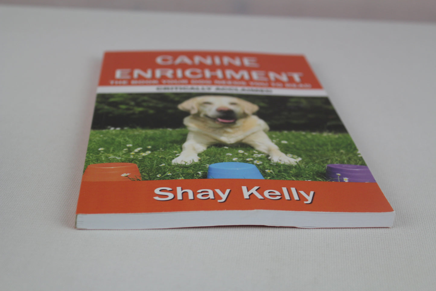 CANINE ENRICHMENT: THE BOOK YOUR DOG NEEDS YOU TO READ by Shay Kelly