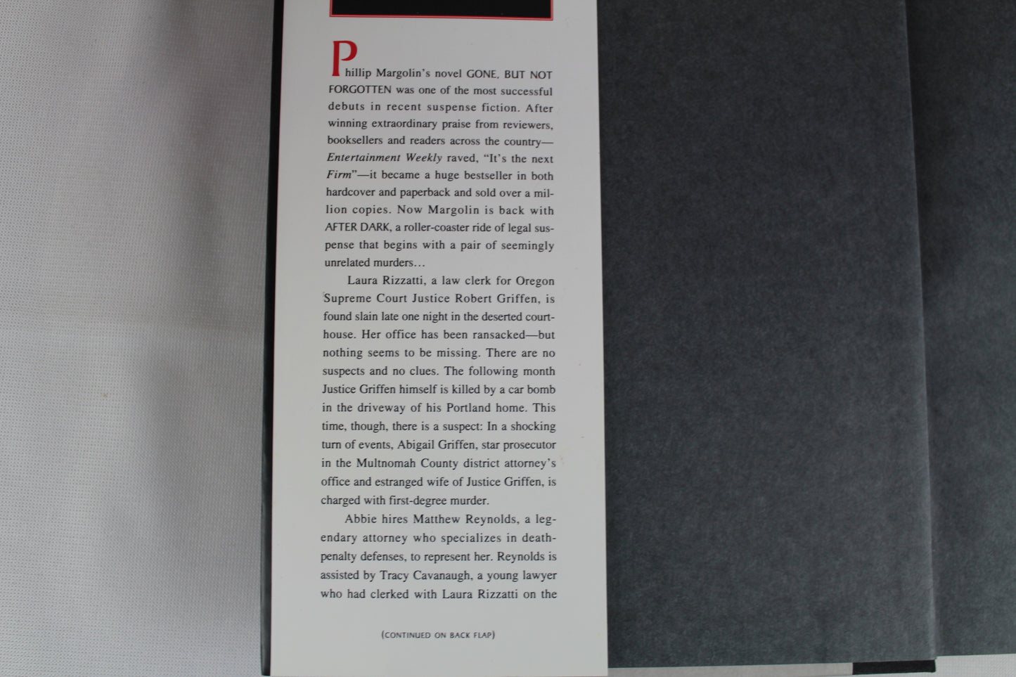 After Dark by Phillip Margolin