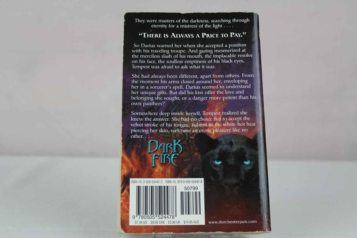 Dark Fire (The Carpathians (Dark) Series, Book 6) by Christine Feehan