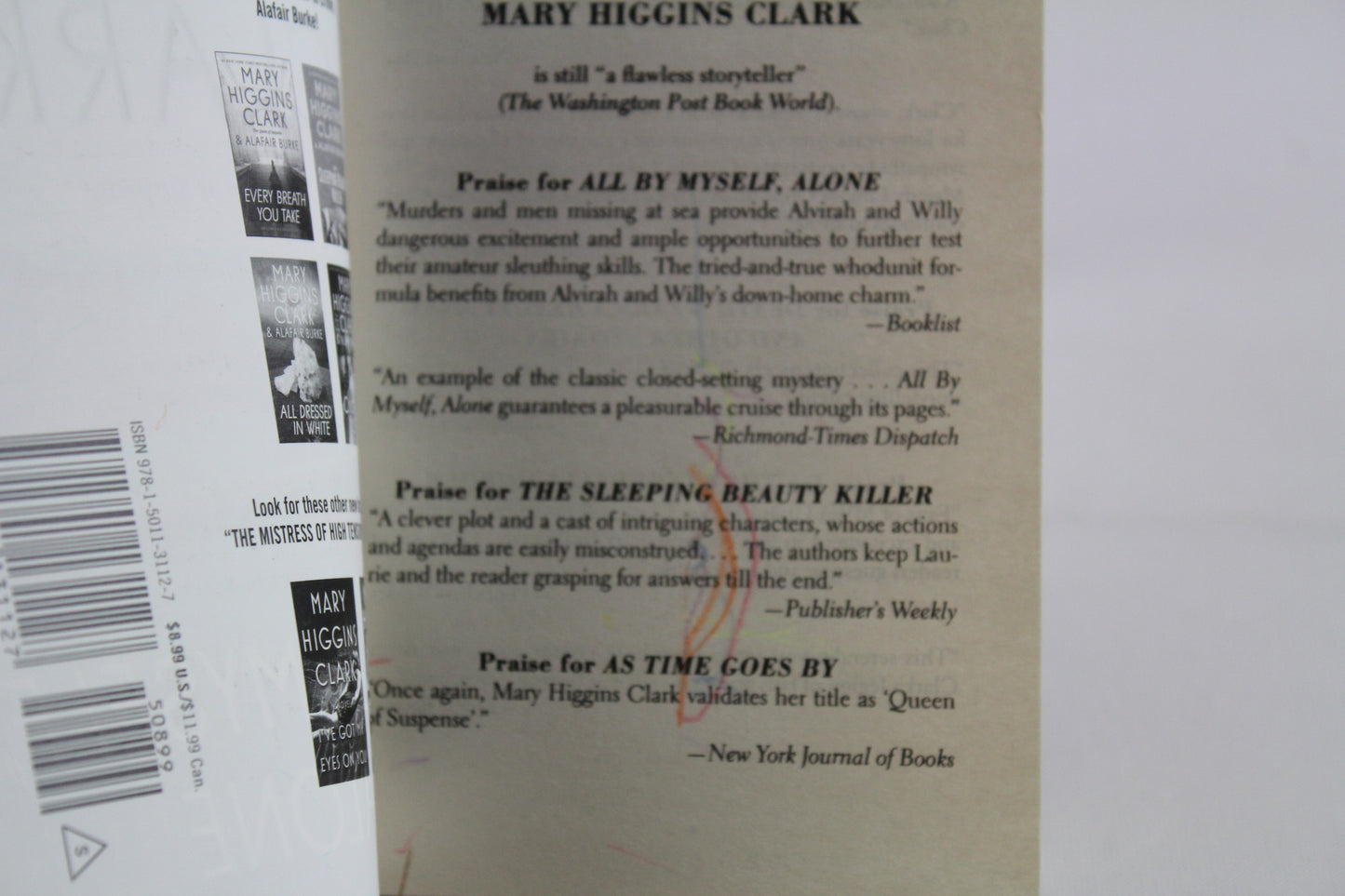 All By Myself, Alone: A Novel by Mary Higgins Clark