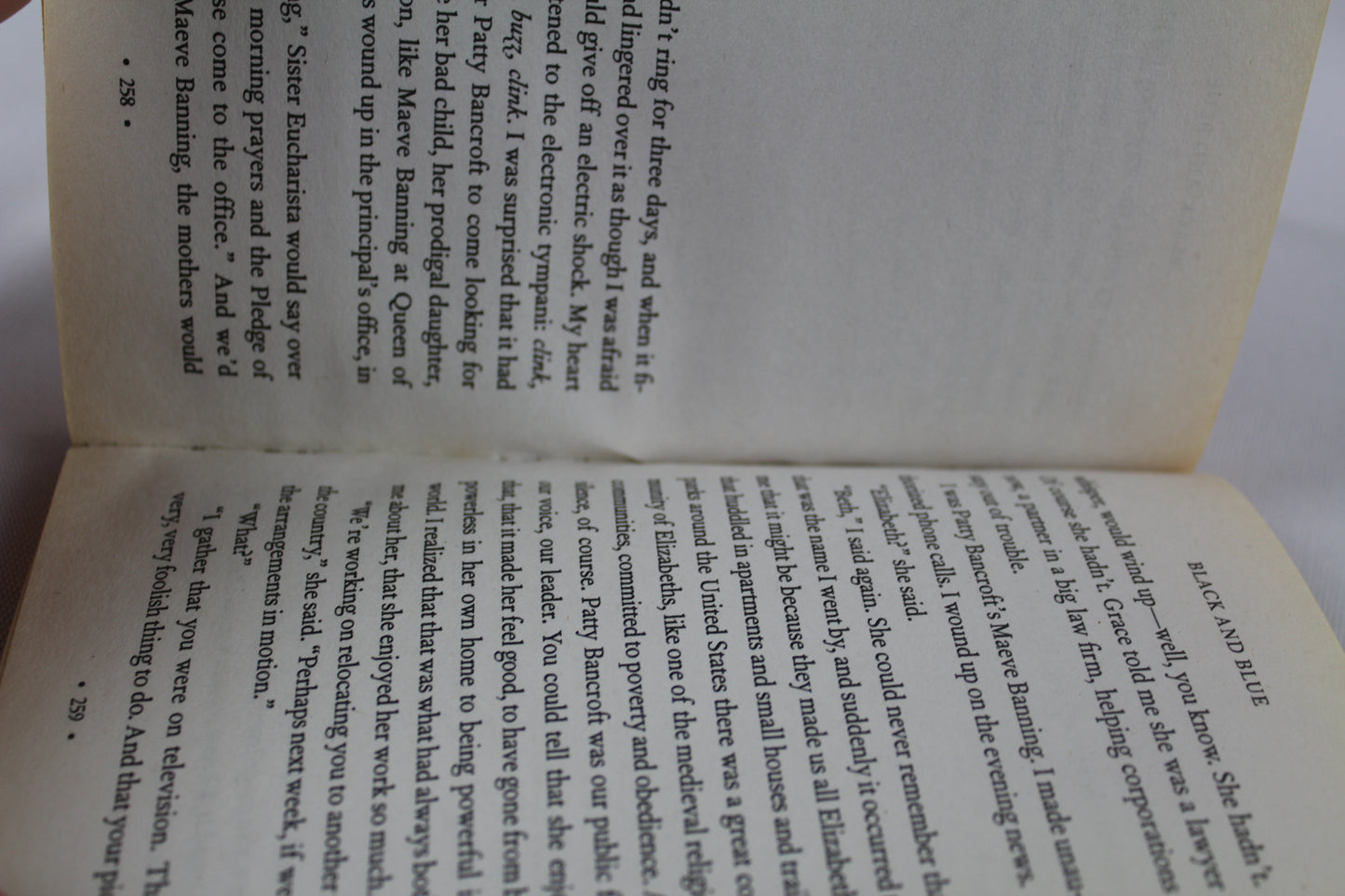 Black and Blue: A Novel (Oprah's Book Club) by Anna Quindlen