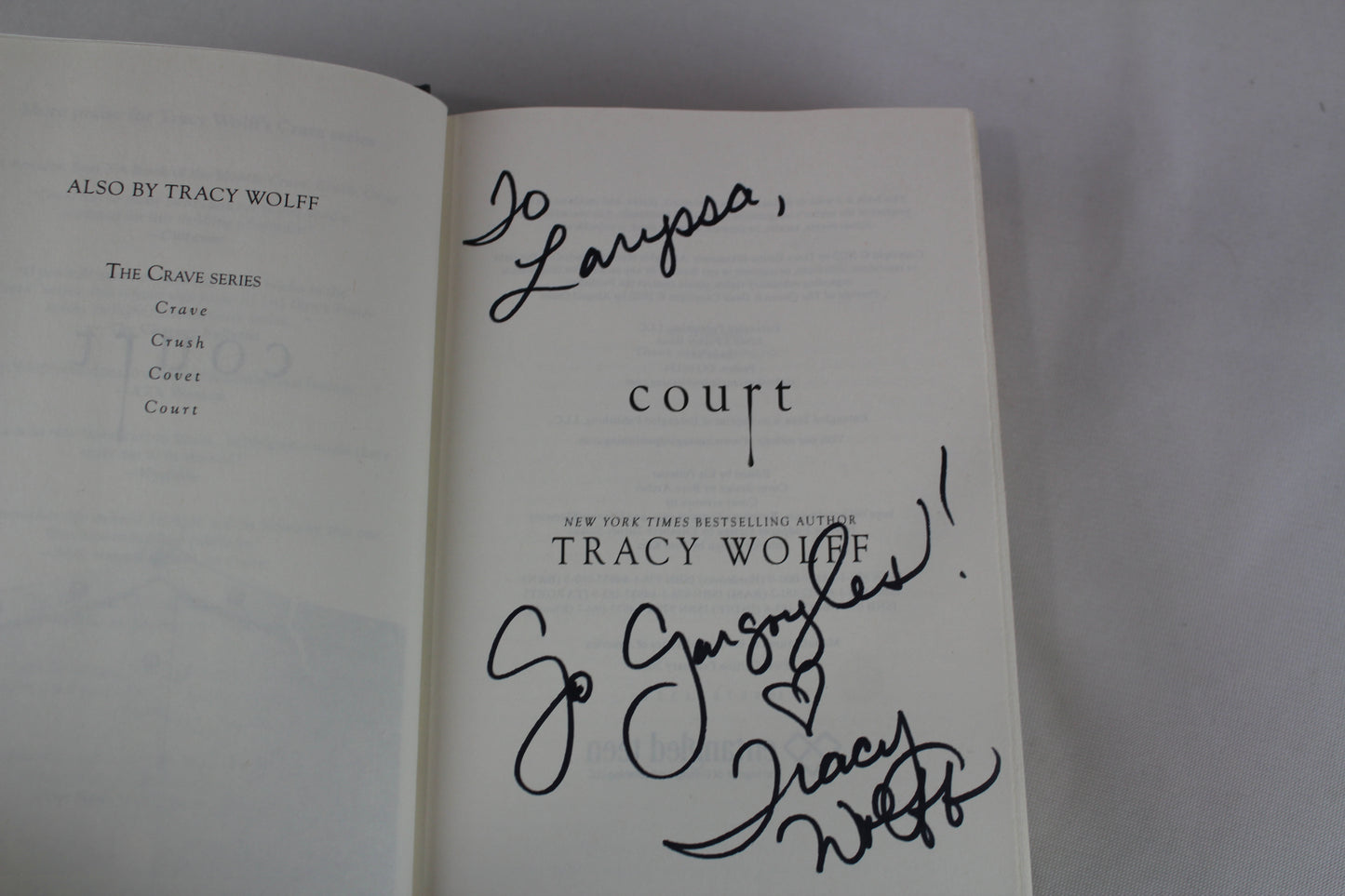 Court (Crave, 4) by Tracy Wolff