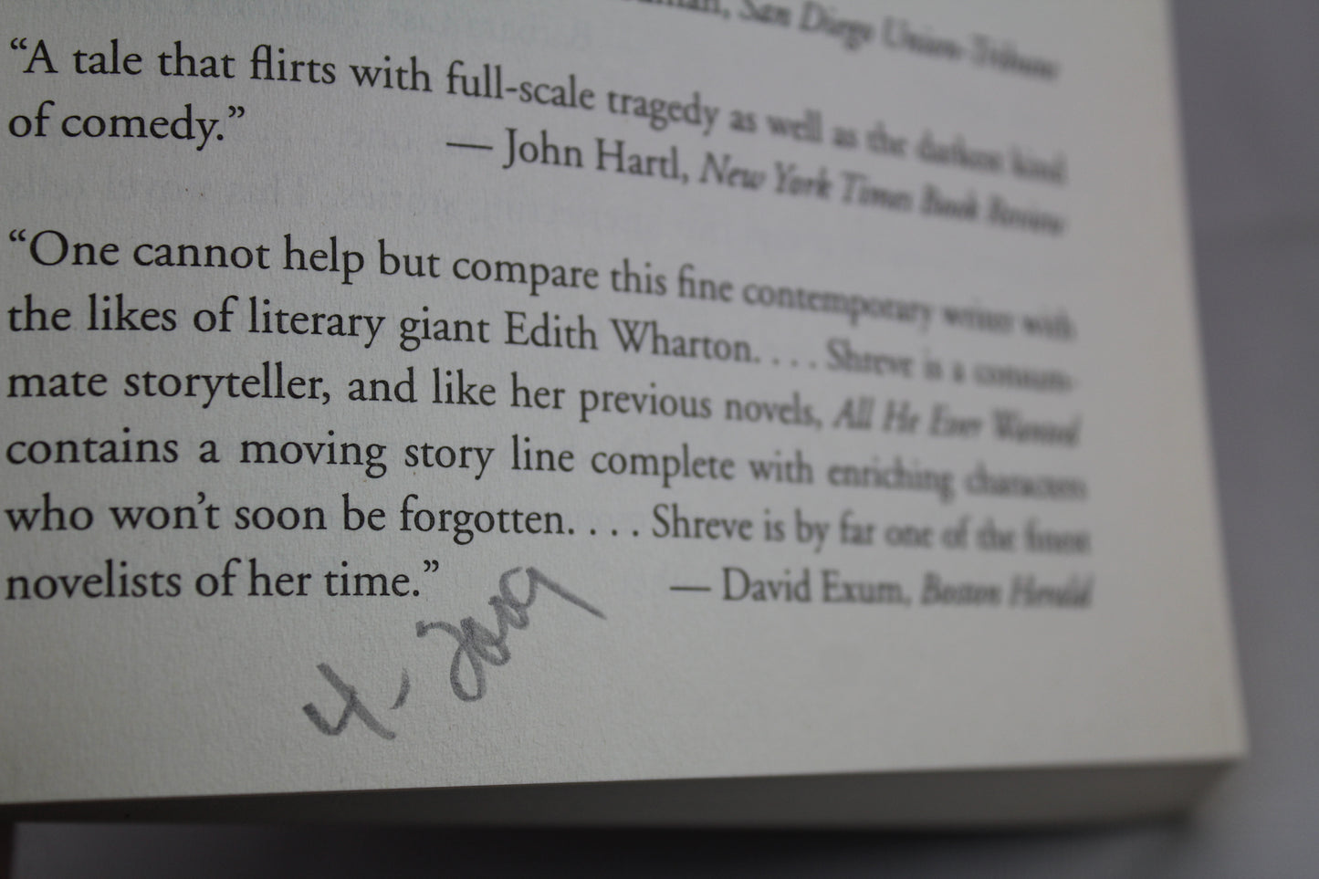 All He Ever Wanted: A Novel by Anita Shreve