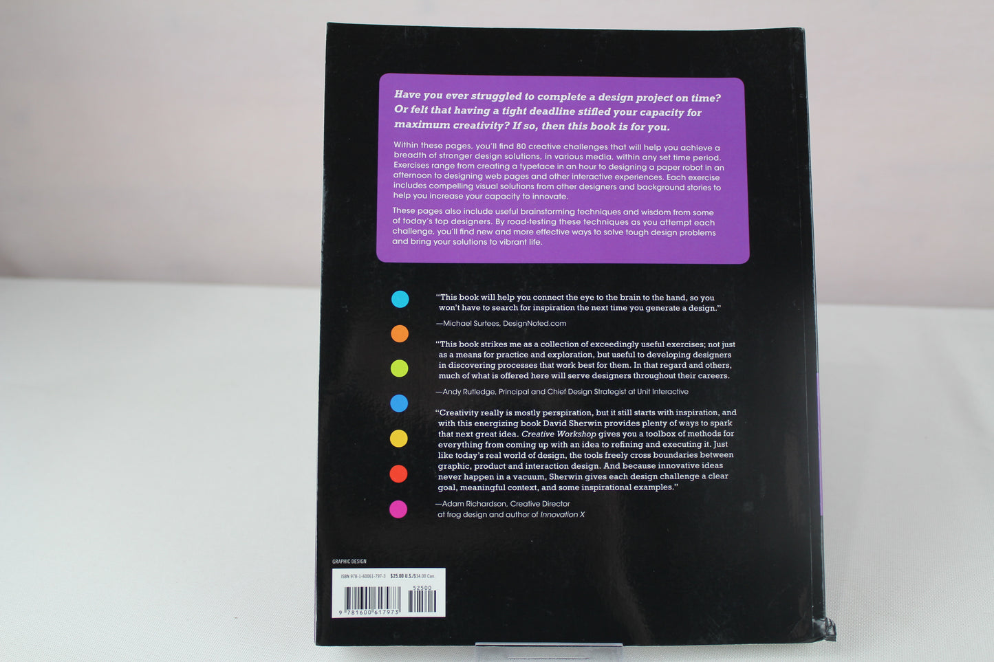 Creative Workshop: 80 Challenges to Sharpen Your Design Skills by David Sherwin