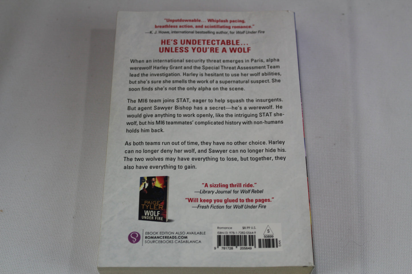 Undercover Wolf: An Explosive Wolf Shifter Romance by Paige Tyler