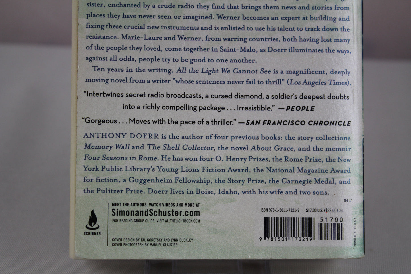 All the Light We Cannot See: A Novel by Anthony Doerr