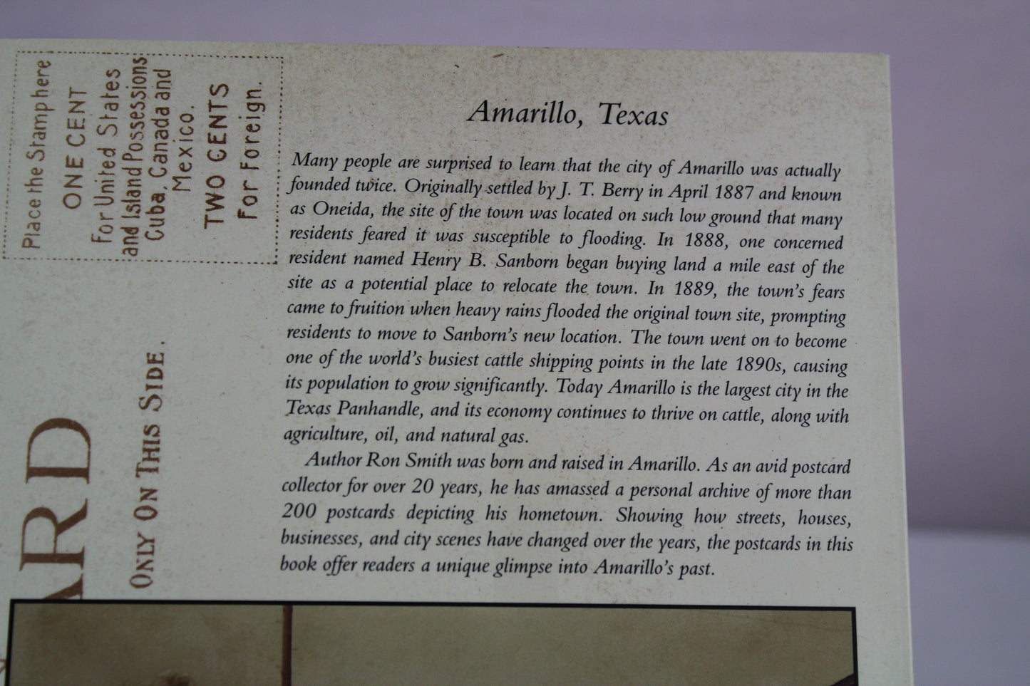 Amarillo (Postcard History Series) by Ron Smith