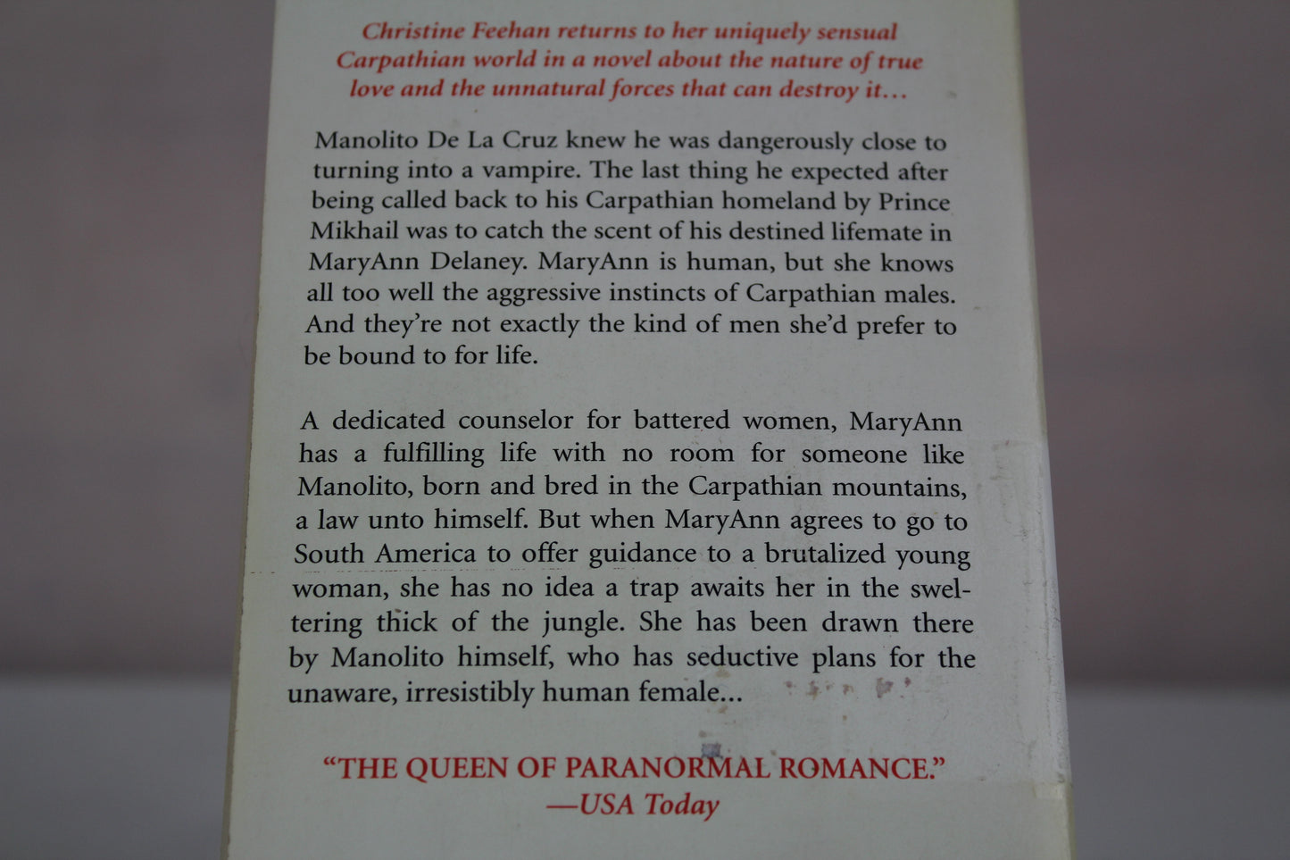 Dark Possession (A Carpathian Novel) by Christine Feehan