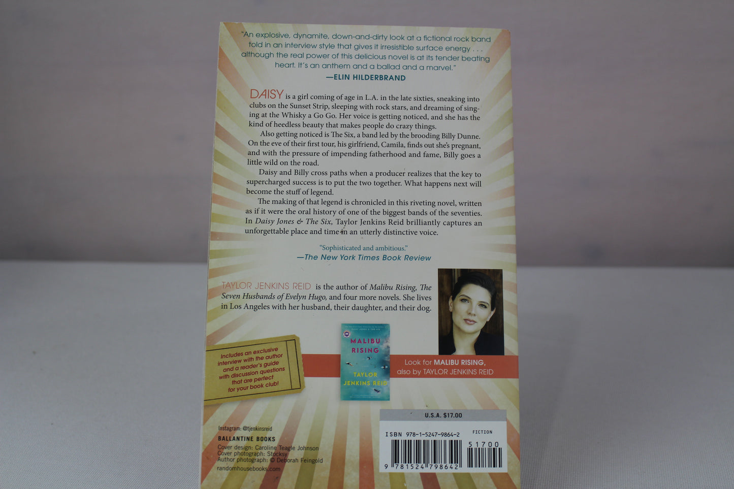 Daisy Jones & The Six: A Novel by Taylor Jenkins Reid