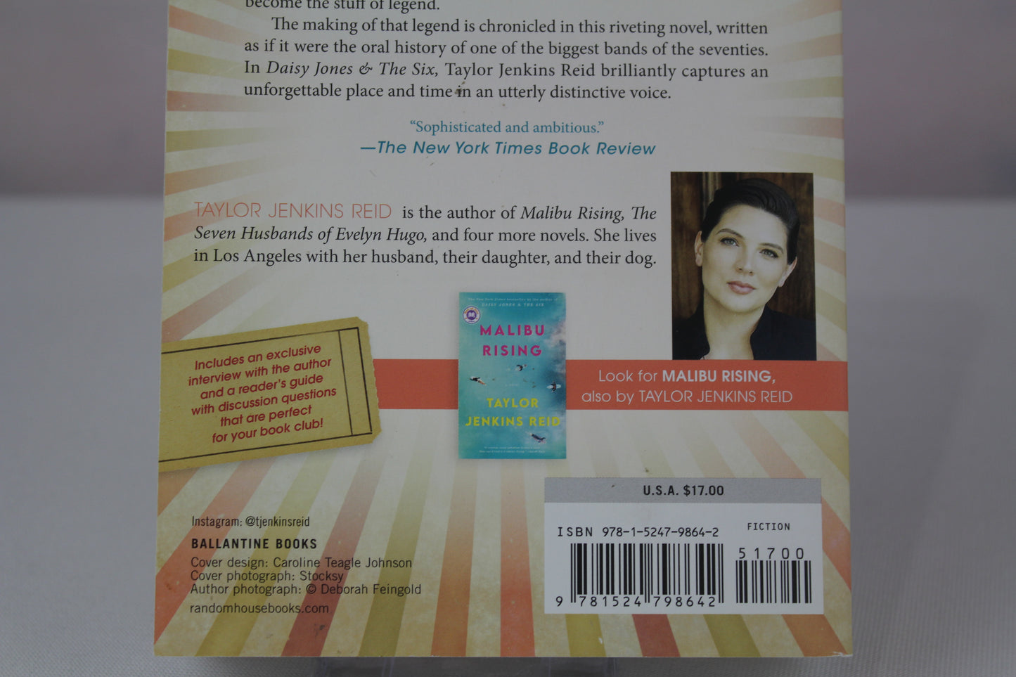 Daisy Jones & The Six: A Novel by Taylor Jenkins Reid