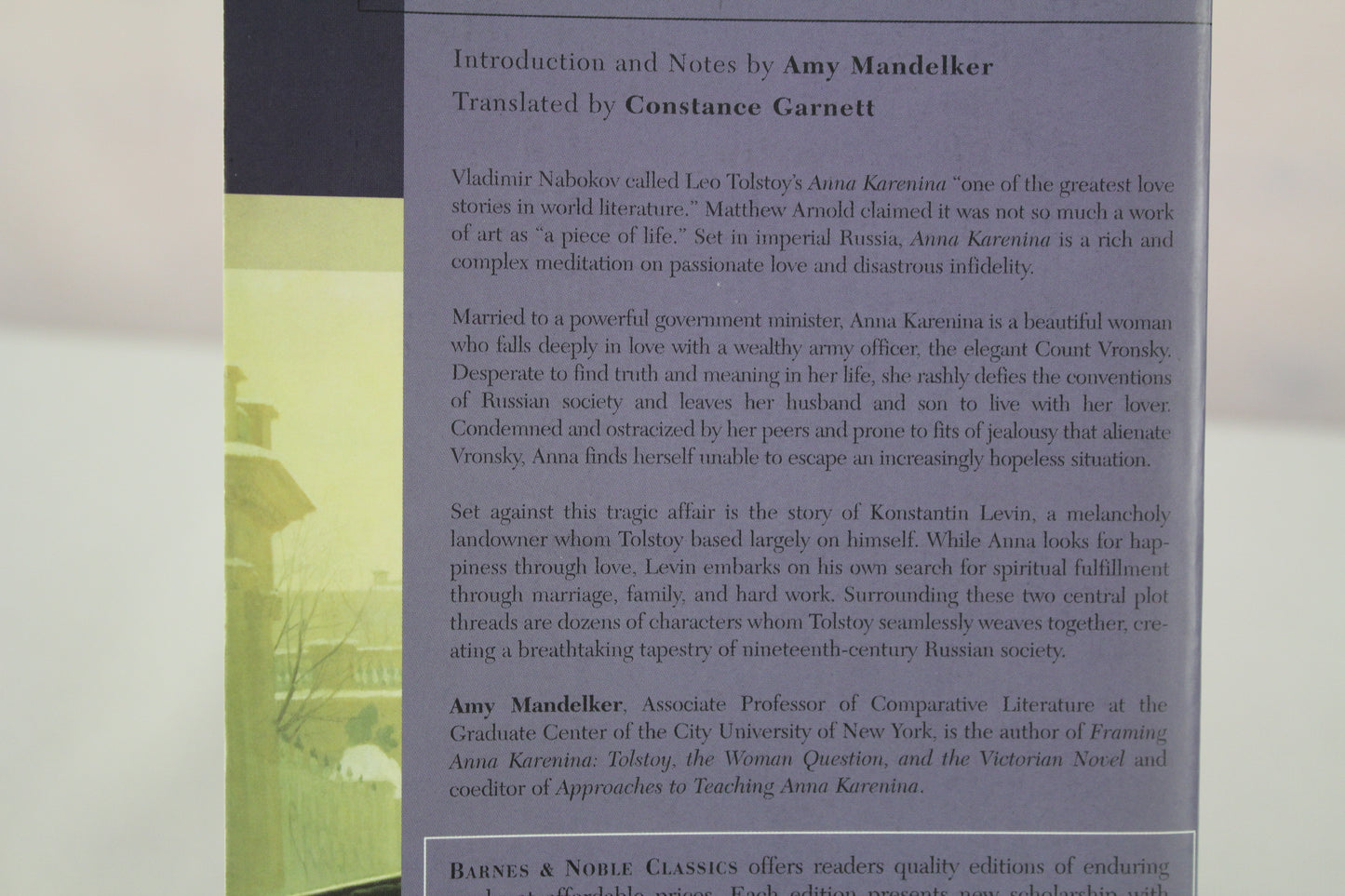 Anna Karenina (Barnes & Noble Classics) by Leo Tolstoy, George Stade, Constance Garnett, Amy Mandelker
