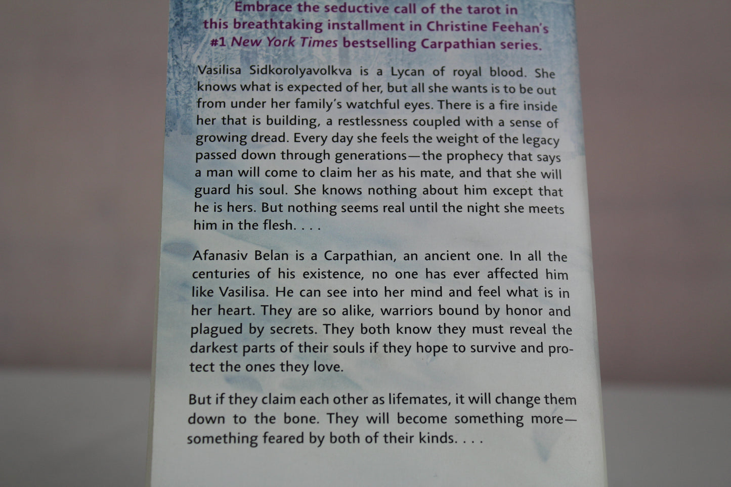 Dark Whisper (A Carpathian Novel) by Christine Feehan