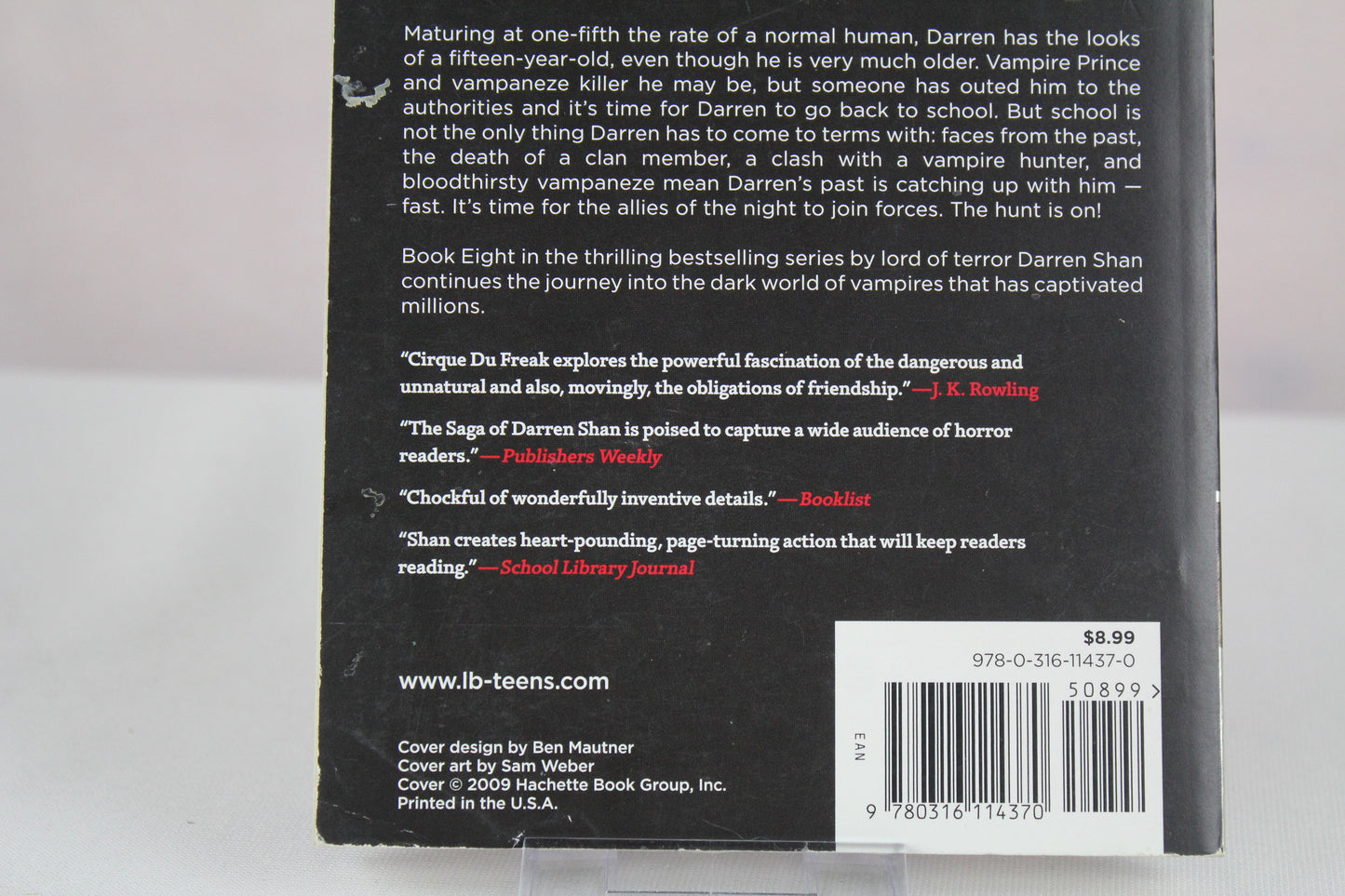 Cirque Du Freak: Allies of the Night: Book 8 in the Saga of Darren Shan by Darren Shan