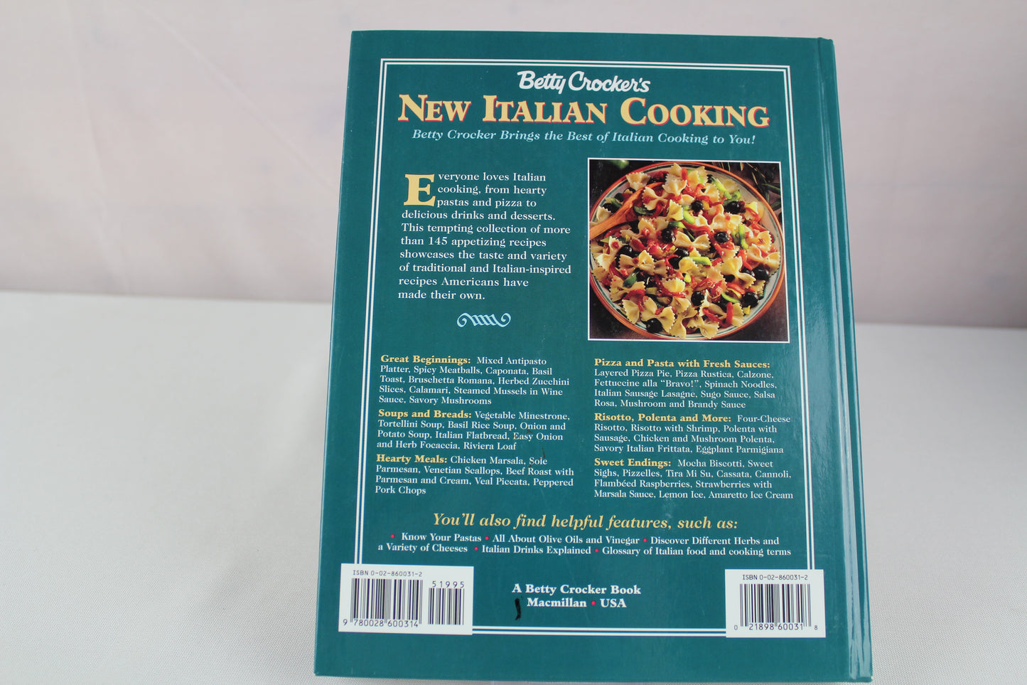 Betty Crocker's New Italian Cooking by Betty Crocker, Antonio Cecconi