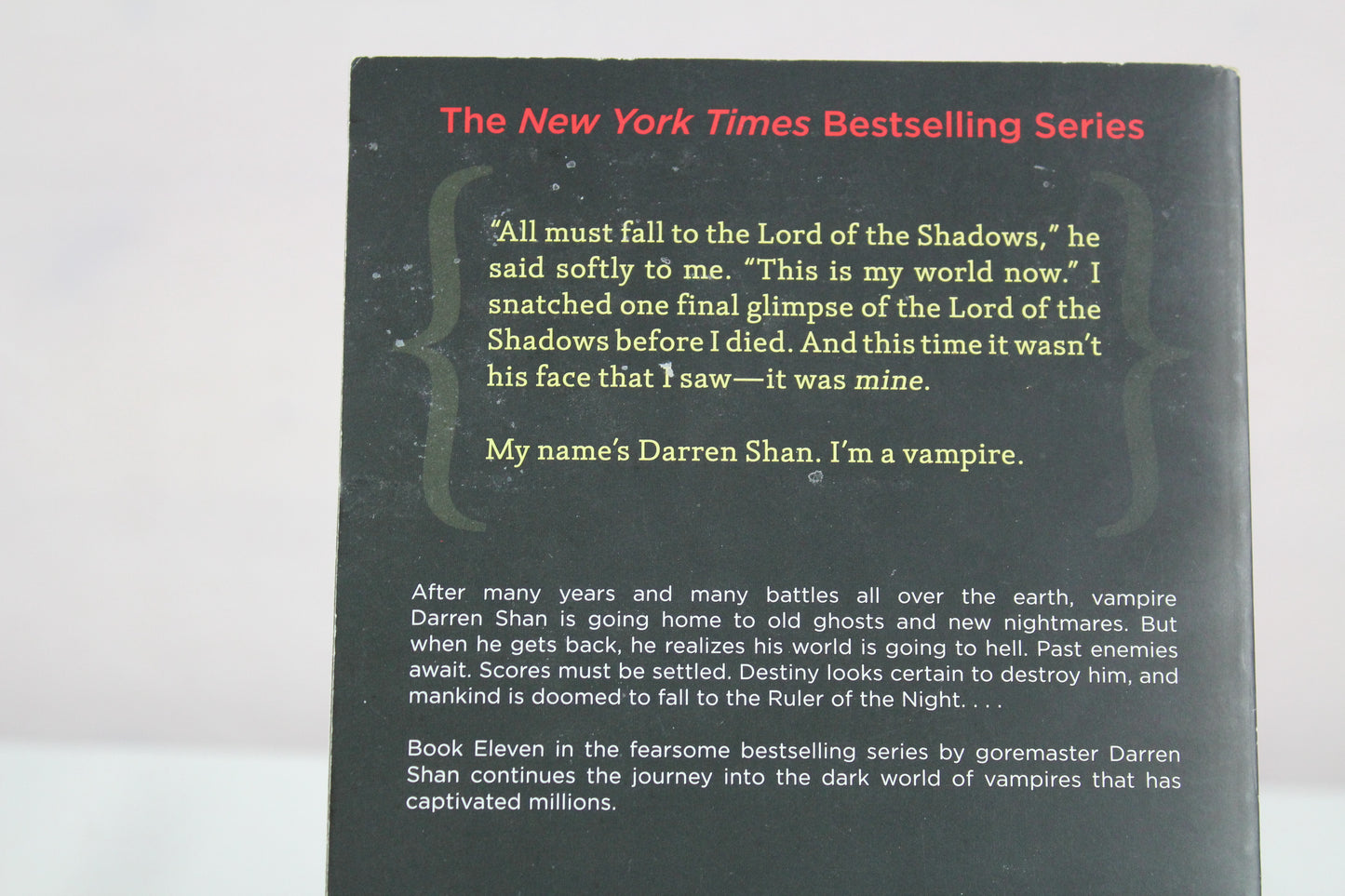 Cirque Du Freak: Lord of the Shadows (Cirque Du Freak, 11) by Darren Shan