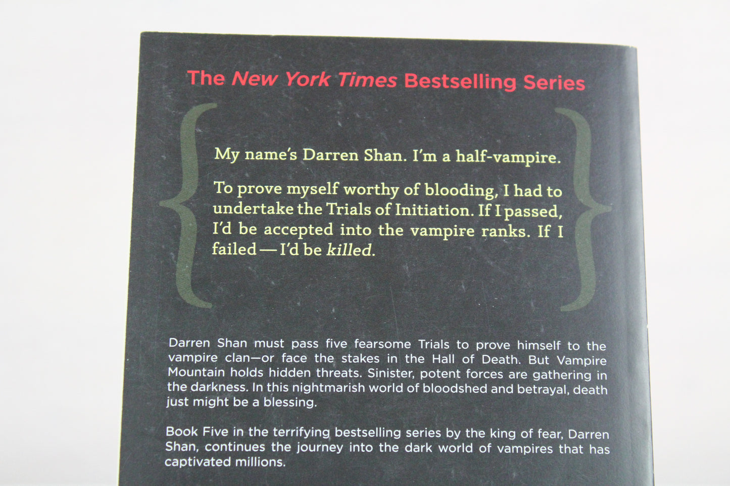 Cirque Du Freak: Trials of Death: Book 5 in the Saga of Darren Shan (Cirque Du Freak, 5) by Darren Shan