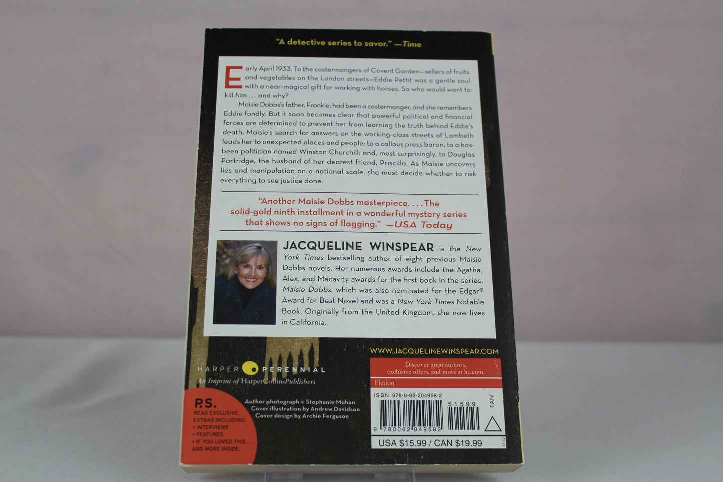 Elegy for Eddie: A Maisie Dobbs Novel by Jacqueline Winspear