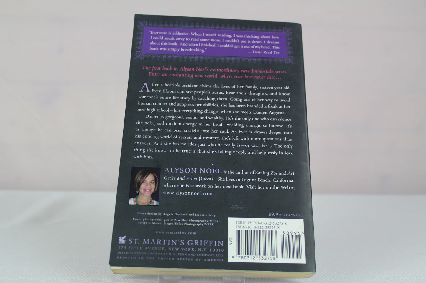 Evermore: The Immortals (The Immortals, 1) by Alyson Noël