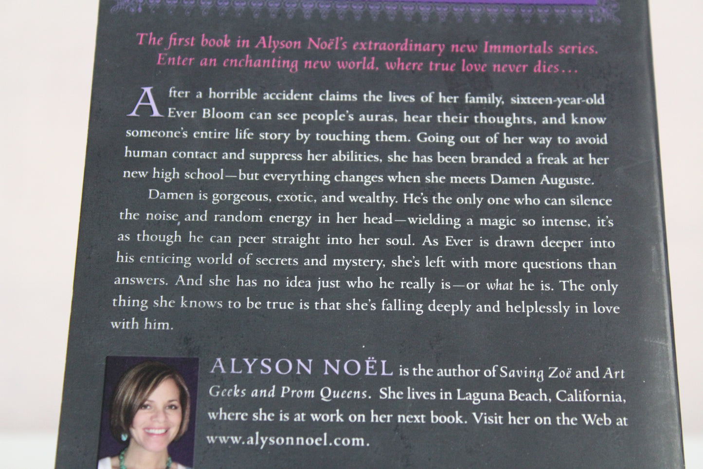 Evermore: The Immortals (The Immortals, 1) by Alyson Noël